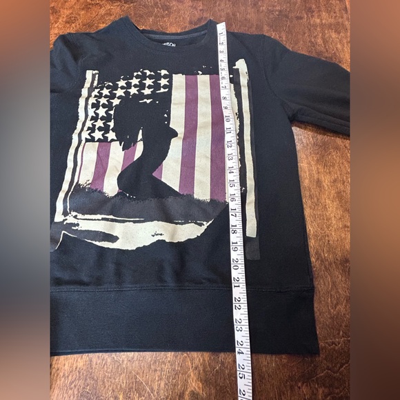 Carbon Black Men's Sweater with Graphic Design - Picture 7 of 15